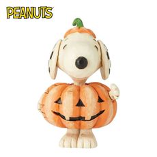 Enesco 史努比 南瓜裝 迷你塑像 公仔 精品雕塑 Snoopy 正版授權【138647】