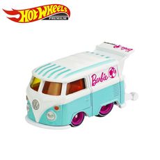 風火輪 PREMIUM KOOL KOMBI Barbie 粉紅芭比 玩具車【227822】