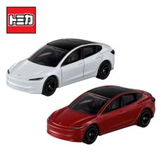 兩款一組 TOMICA NO.98 特斯拉 Model 3 電動車 玩具車【917434】