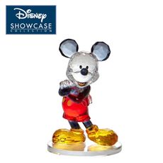 Enesco 米奇 透明塑像 公仔 精品雕塑 塑像 Mickey 迪士尼【296088】