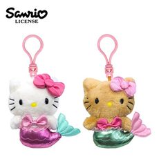 凱蒂貓 美人魚系列 玩偶吊飾 吊飾 娃娃 絨毛玩偶 三麗鷗 Sanrio 162738 162745