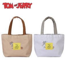 湯姆貓與傑利鼠 帆布手提袋 便當袋 午餐袋 Tom and Jerry 900438 900445