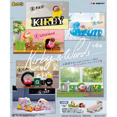 盒裝6款 星之卡比 字母擺設景品 盒玩 字母收藏擺設 卡比之星 Kirby【207193】