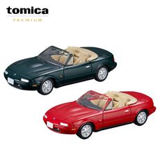 兩款一組 TOMICA PREMIUM 14 馬自達 EUNOS ROADSTER【936404】