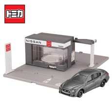 TOMICA 新城鎮 NISSAN 展示中心 內附小車 日產 城鎮系列 日本正版【913337】