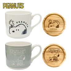 史努比 陶瓷 馬克杯 杯墊組 350ml 咖啡杯 PEANUTS 145177 145184