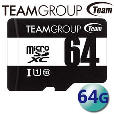 【公司貨】Team 十銓 64GB 64G microSDXC TF U1 記憶卡 小卡 手機卡
