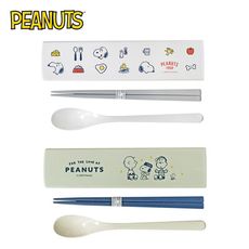 史努比 兩件式 餐具組 日本製 環保餐具 湯匙 筷子 日本正版 137172 137332
