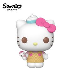 三麗鷗 POP系列 99 凱蒂貓 冰淇淋 公仔 模型 8.2cm Funko【836944】
