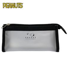 史努比 透明筆袋 鉛筆盒 筆袋 化妝包 收納包 Snoopy PEANUTS【185871】