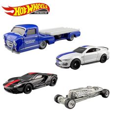 風火輪 PREMIUM 運輸車收藏4入組 玩具車 運輸車 福特 賓士 正版授權【100873】