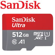 【公司貨】150MB/s SanDisk 512GB Ultra microSDXC U1 A1