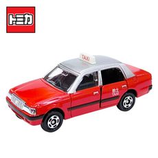 TOMICA 亞洲限定 香港的士 紅色款 香港計程車 市區計程車 豐田 日本正版【453116】