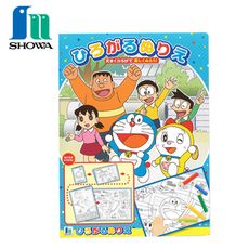 哆啦A夢 著色展開圖紙 日本製 彩繪紙 塗鴉紙 繪圖紙 小叮噹 哆啦美 日本正版【245025】