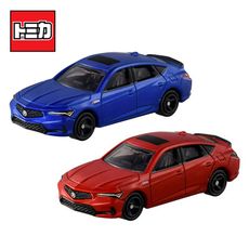 兩款一組 TOMICA NO.75 本田 Acura INTEGRA 跑車 玩具車【228424】