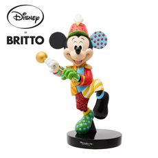 Enesco Britto 米奇樂隊指揮 塑像 公仔 精品雕塑 米奇家族 迪士尼【403431】