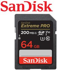 【公司貨】SanDisk 64GB 64G Extreme PRO SD SDXC U3 V30