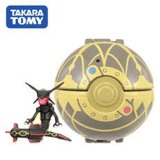 寶貝球 新決戰球 黑色烈空坐 玩具 公仔 神奇寶貝 TAKARA TOMY 日本正版【930778】