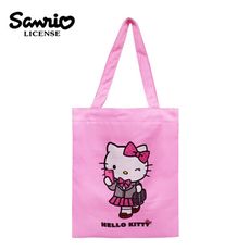 凱蒂貓 肩背提袋 肩背包 托特包 手提袋 Hello Kitty 三麗鷗 日本正版【159219】