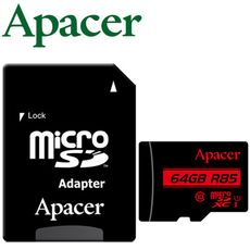 Apacer 宇瞻 64GB 64G MicroSD MicroSDXC TF U1 C10 記憶卡