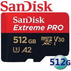 SanDisk 512GB ExtremePRO microSDXC UHS-I(V30)(A2)