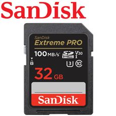 【公司貨】SanDisk 32G 32GB Extreme PRO SDHC SDXC U3