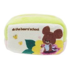 小熊學校 棉質 長型 收納包 零錢包 The Bears' School【430627】