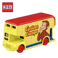 Dream TOMICA SP 好奇猴喬治 巴士 玩具車 多美小汽車 日本正版【934103】