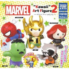 全套5款 MARVEL英雄 迷你公仔 P2 扭蛋 轉蛋 復仇者聯盟 漫威英雄 【881992】