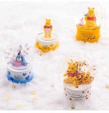 迪士尼 小熊維尼 雪花水晶球 禮物 擺飾 小豬 跳跳虎 屹耳 Winnie the pooh