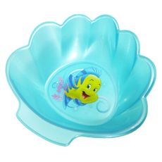 迪士尼公主系列貝殼造型碗 小美人魚 艾莉兒 Ariel 小比目魚 水果盤 麥片碗 點心碗 學習餐具