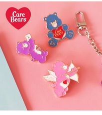 美國 CareBear 彩虹熊 徽章 別針 胸針 包包飾品 配件 針扣 裝飾品