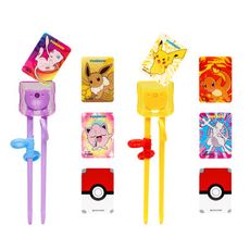 寶可夢Pokemon 聯隊面板學習筷 筷子 皮卡丘