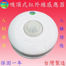 CY-127K 吸頂式紅外線感應器(全電壓轉乾接點台灣製造)【滿1500元以上送一顆LED燈泡】