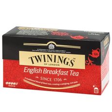 唐寧茶 Twinings 英倫早餐茶(2gx25茶包)x3入組｜官方直營