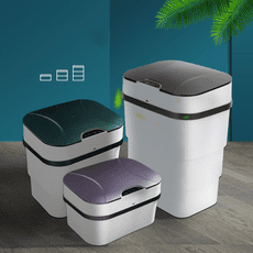 可伸縮智慧感應垃圾桶 防水防鏽 自動垃圾桶 智能垃圾桶 車用垃圾桶 辦公室垃圾桶