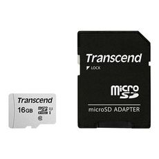 Transcend 創見 16GB Micro SD 300S 記憶卡 SDHC U1 C10 TF