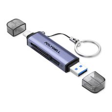 USB三合一讀卡器 適用 多功能讀卡器 Type-C讀卡機 記憶卡讀卡器