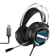 虛擬7.1聲道專業電競遊戲耳機 USB 電競耳機麥克風 適用 電腦耳機 耳罩式耳機 全罩式耳機