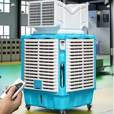 220v雅傑藍移動冷風機 工業水冷空調大型工廠房商用環保水空調制冷風扇