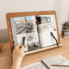閱讀支架 看書支架 看書書本固定神器 學生桌面書架 電腦支架 平板支架 畫架 大號