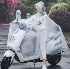 AERNOH雨衣電動車單人男女士成人騎行電瓶摩托自行車韓國時尚雨披