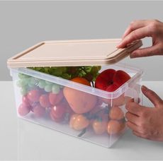 冰箱收納盒 食品保鮮盒 冷凍保鮮專用整理盒子 廚房水果蔬菜收納神器