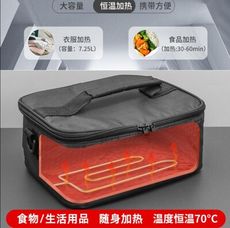 110V 12V車家兩用加熱包腹膜透析腹透液恒溫箱器車載保溫箱小家電