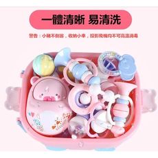 嬰兒玩具手搖鈴套裝早教益智0-3-6-12個月寶寶0-1歲新生兒男女孩