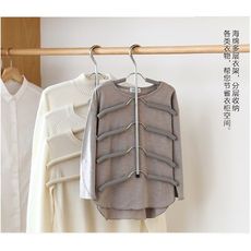 海綿多層無痕衣架多功能家用衣櫃衣櫥衣撐衣掛衣架子