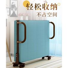 多功能折疊床1.2單人床辦公室午休躺椅成人雙人午睡床簡易家用行軍床 - 升級款咖啡色80cm