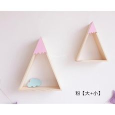 星洋家居 ins爆款小木屋房子置物架 擺件掛飾收納盒兒童房裝飾