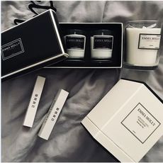 買一送二 定制精油香薰 蠟燭 臥室無煙香氛蠟燭 伴手禮盒 結婚生日禮物 玻璃杯  香薰 香氣 手工蠟