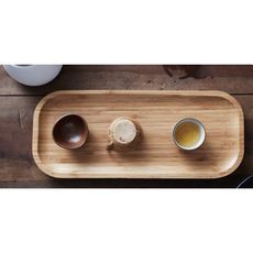 星洋家居創意茶托茶墊功夫茶具間約幹泡茶盤配件茶托盤 竹 迷妳 間單雅致 壹物多用 - 大號36*24